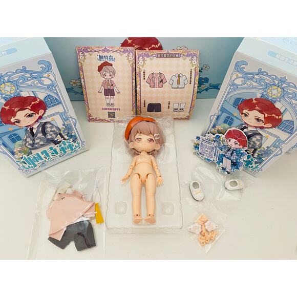 SimonToys Teennar Student School Life BJD Blind Box 4/8 - Picture 1 of 8